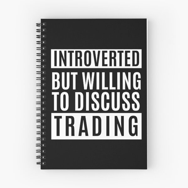 Item preview, Introverted But Willing To Discuss Trading designed and sold by m95sim.