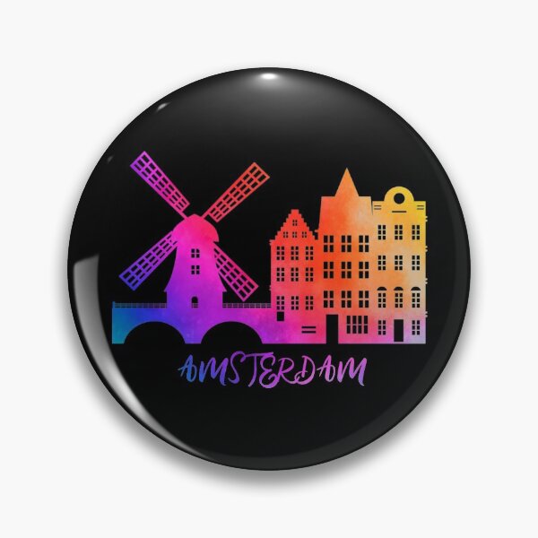 Item preview, Amsterdam Skyline | Water Color Style designed and sold by YES!GOODY.