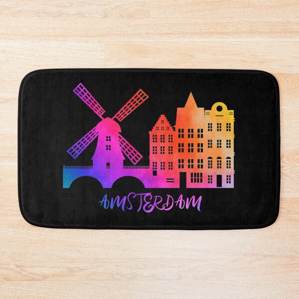 Item preview, Amsterdam Skyline | Water Color Style designed and sold by YES!GOODY.
