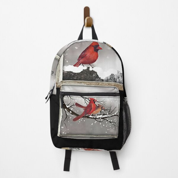 Item preview, A Big Piece Of My Heart Lives In Heaven Cardinal Bird Winter Christmas  designed and sold by MorningJoco.