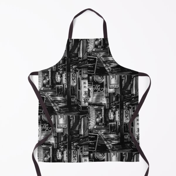 Item preview, Empty Alleyway Urban Night Scene Tokyo, Japan designed and sold by DFLC Prints.