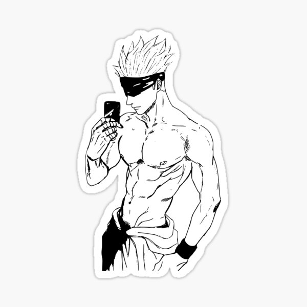 satoru gojo jujutsu kaisen Sticker