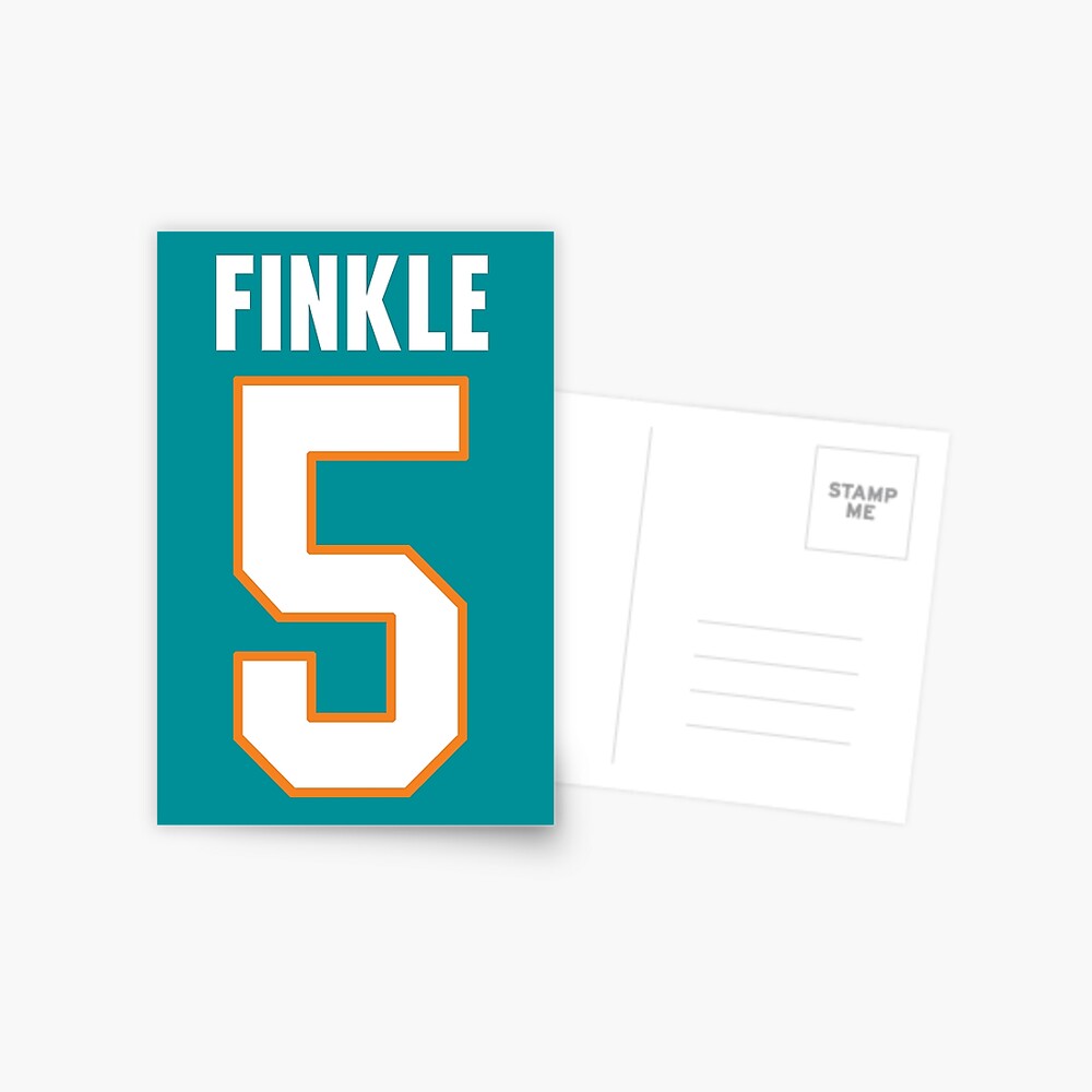 Ray Finkle Jersey – Laces Out, Ace Ventura, Dolphins' Postcard for Sale by  fandemonium