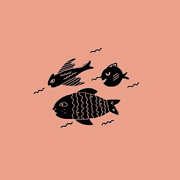 Artwork thumbnail, Fishes on the sink by luisinasalce