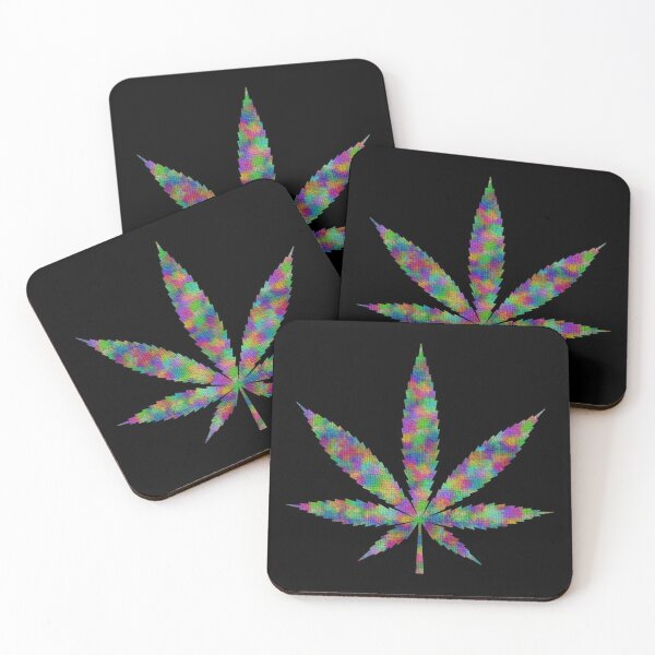 Aperçu de l'œuvre marijuana de Noël créée et vendue par Nikkidesaeger.