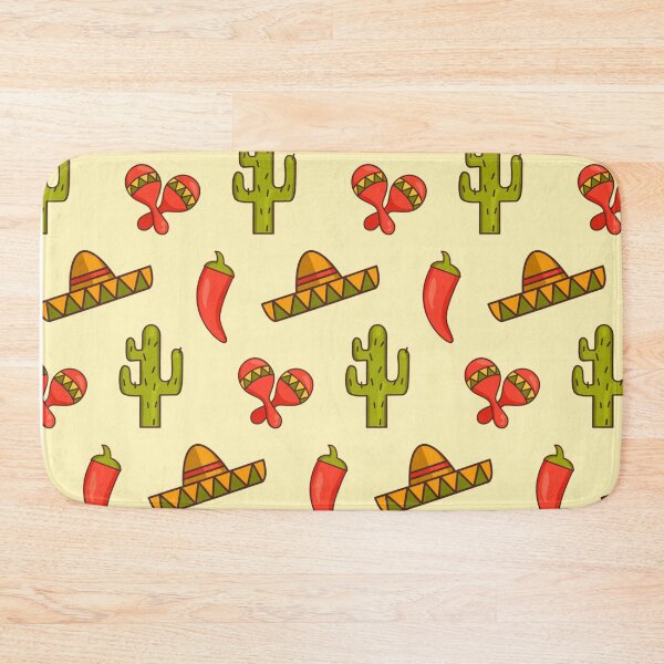 Item preview, Mexico mexican elements pattern designed and sold by DerSenat.