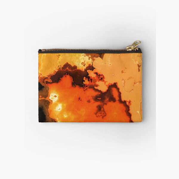 Item preview, Abstract Marbled warm orange, brown and golden tones designed and sold by Digibee.