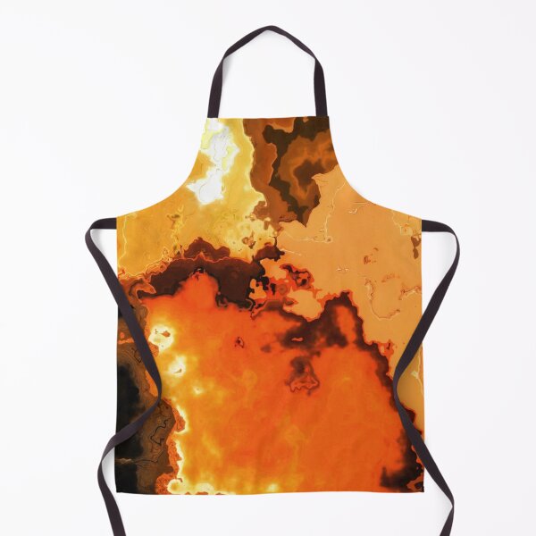 Item preview, Abstract Marbled warm orange, brown and golden tones designed and sold by Digibee.