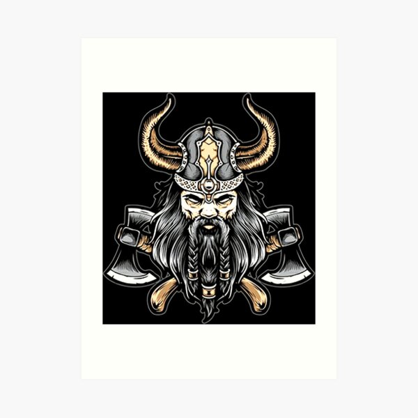 "Viking Digital Art" Art Print For Sale By Udinbagong | Redbubble