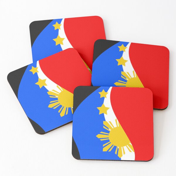 Item preview, 3 Stars and a Sun with the Philippine Flag color ( Red, Blue, Yellow ) designed and sold by findsbyjune374.