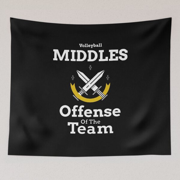 Item preview, Volleyball Middles - Offense designed and sold by ProtagonistTees.