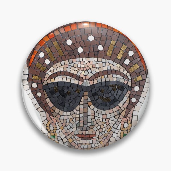 Item preview, Empress Theodora incognito mosaic  designed and sold by hmmosaics.