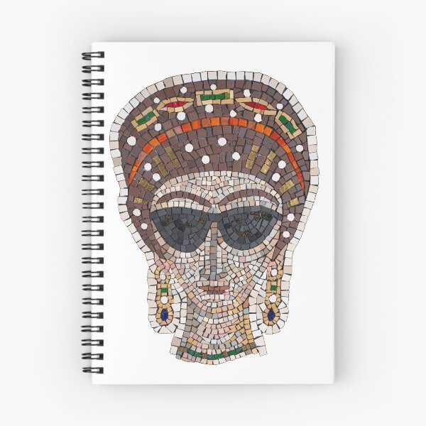 Item preview, Empress Theodora incognito mosaic  designed and sold by hmmosaics.