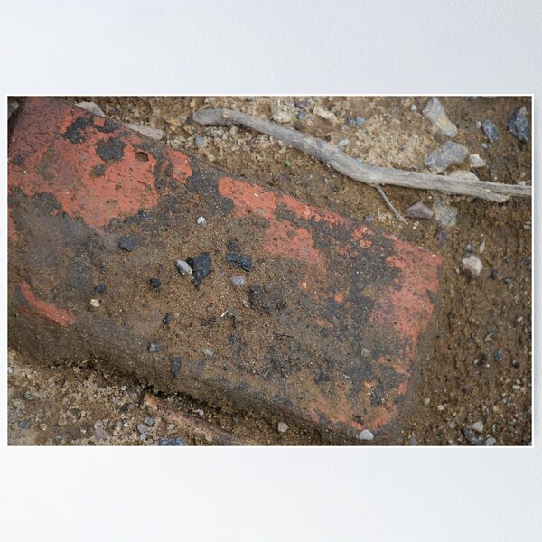 Item preview, Brick at a Construction Site designed and sold by overyondershop.