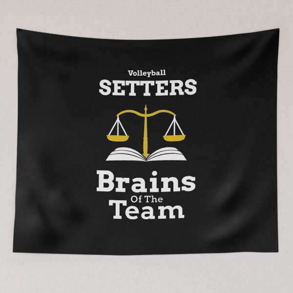 Item preview, Volleyball Setters - Brains and Playmaker designed and sold by ProtagonistTees.