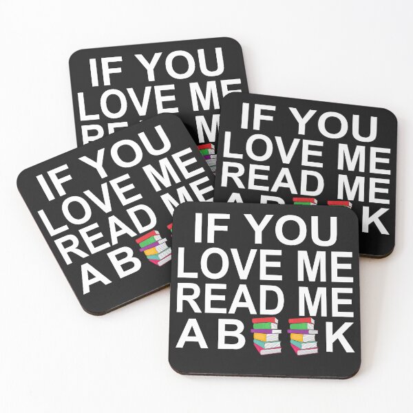 Item preview, If You Love Me Read Me A Book designed and sold by HINDAM4U.