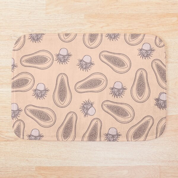 Item preview, Tropical Papaya and Lychee Pattern designed and sold by LoveNation.
