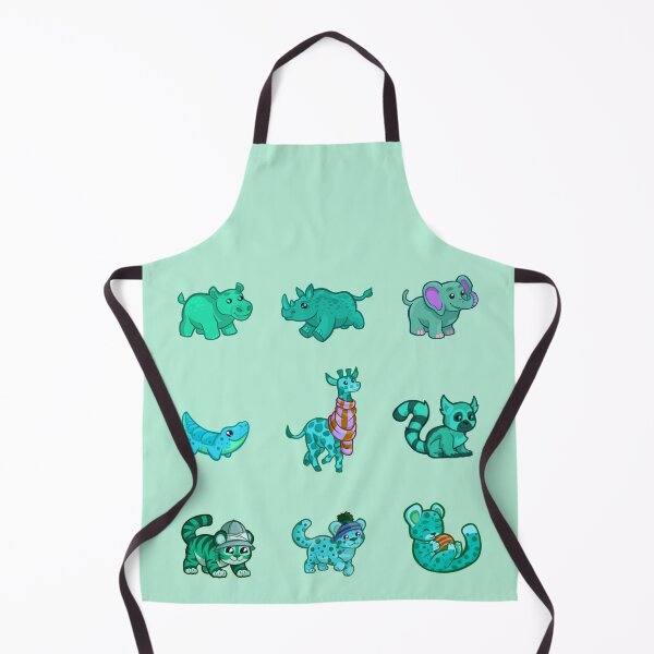 Item preview, Turquoise Zoo Animals Variety Pack designed and sold by everything4eva.