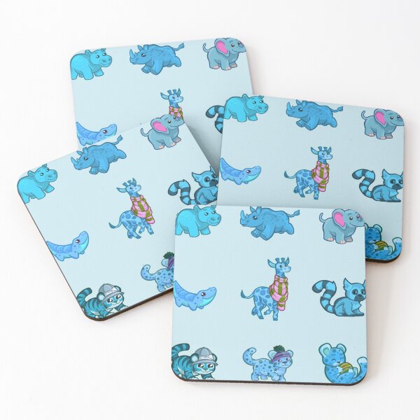 Item preview, Blue Mixed Zoo Animals Variety Pack designed and sold by everything4eva.