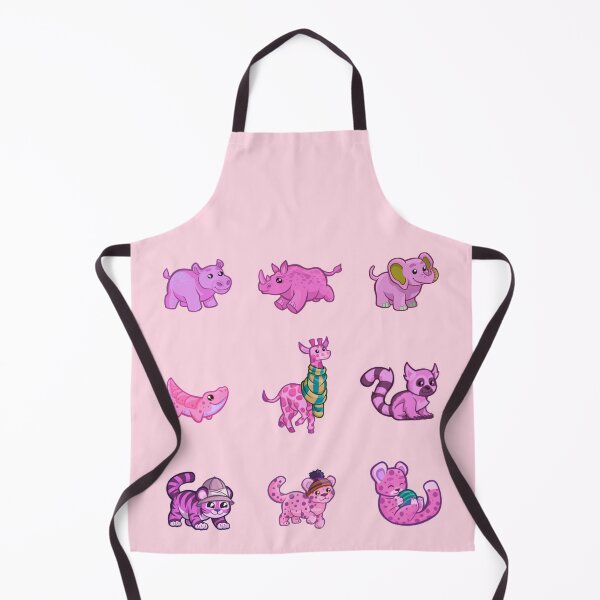 Item preview, Hot Pink Mixed Zoo Animals Variety Pack designed and sold by everything4eva.