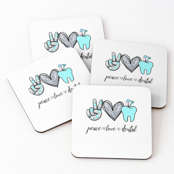Item preview, PEACE LOVE DENTAL designed and sold by LQTDesigns.
