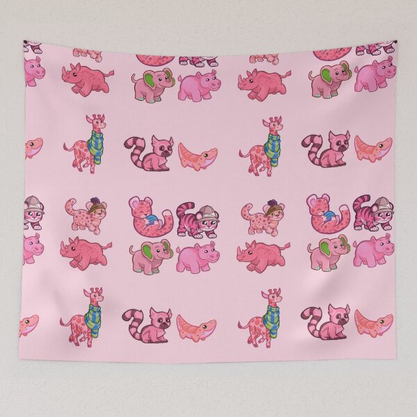 Item preview, Pink Mixed Zoo Animals Variety Pack designed and sold by everything4eva.