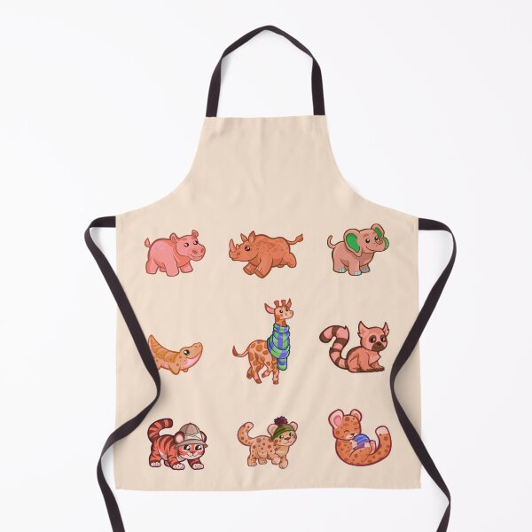 Item preview, Orange Mixed Zoo Animals Variety Pack designed and sold by everything4eva.