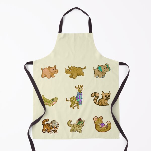 Item preview, Yellow Mixed Zoo Animals Variety Pack designed and sold by everything4eva.