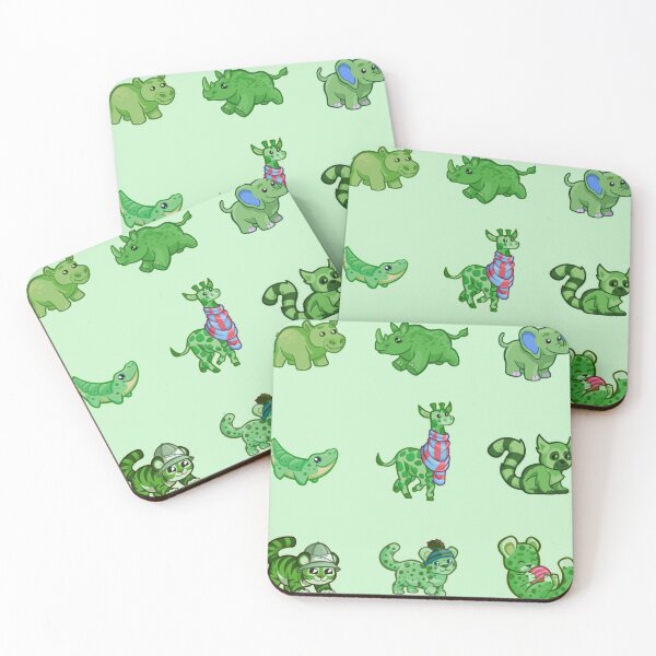 Item preview, Green Mixed Zoo Animals Variety Pack designed and sold by everything4eva.