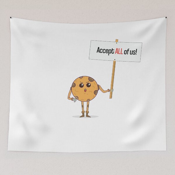 Item preview, Cookies Protest Funny Meme designed and sold by artado.