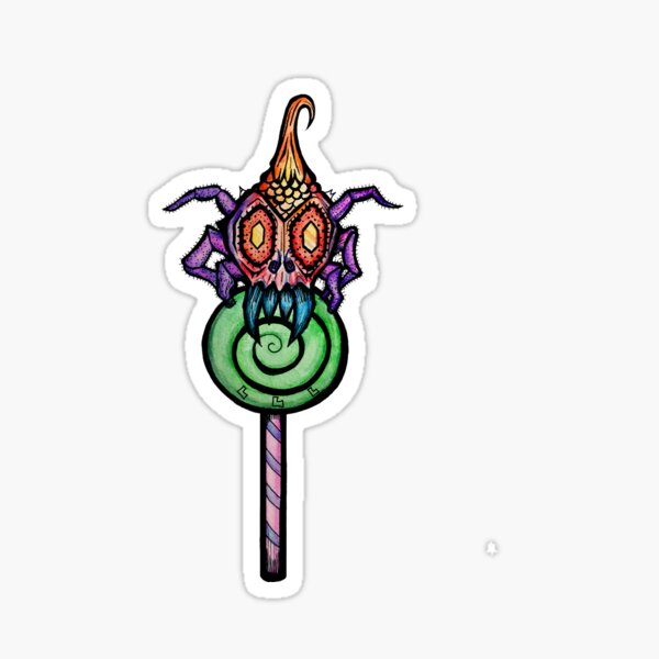 Teethy Spidey Boi Sticker