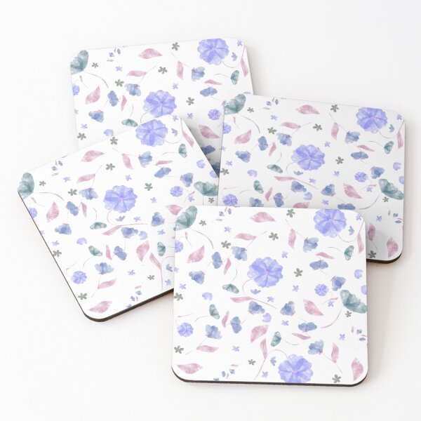 Item preview, Cascading Florals- Purple Palette designed and sold by jesstesluk.