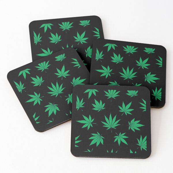 Item preview, Marijuana leaves pattern Marijuana designed and sold by Nikkidesaeger.