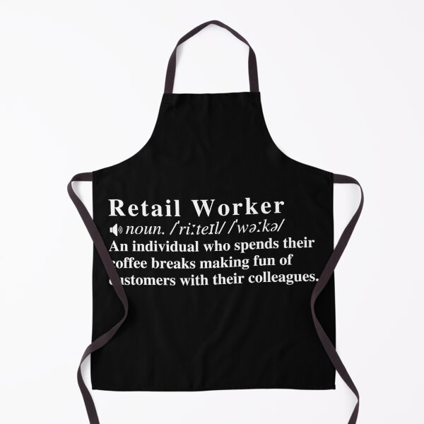 Item preview, Funny Retail Worker Definition: An individual who spends their coffee breaks making fun of customers with their colleagues. designed and sold by mind-illusions.