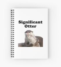 Bedeutender Otter Spiralblock