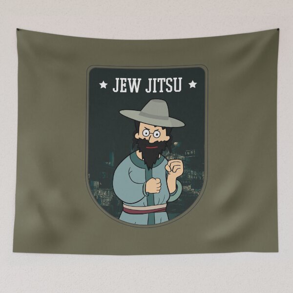 Item preview, Jew Jitsu Funny Martial Arts designed and sold by artado.