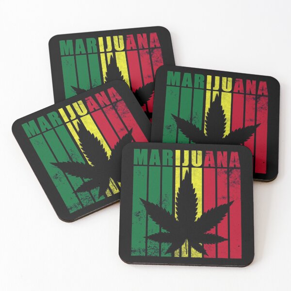 Aperçu de l'œuvre Marijuana Rétro Vintage Marijuana créée et vendue par Nikkidesaeger.