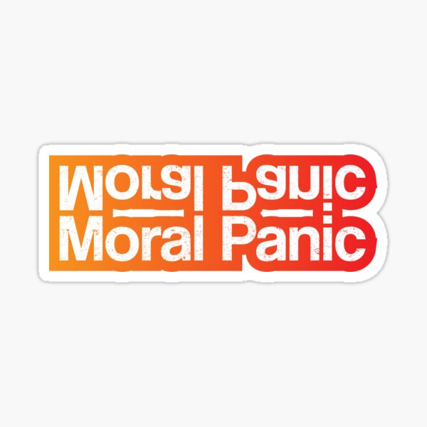 Nichts als Diebe - Moralische Panik Sticker