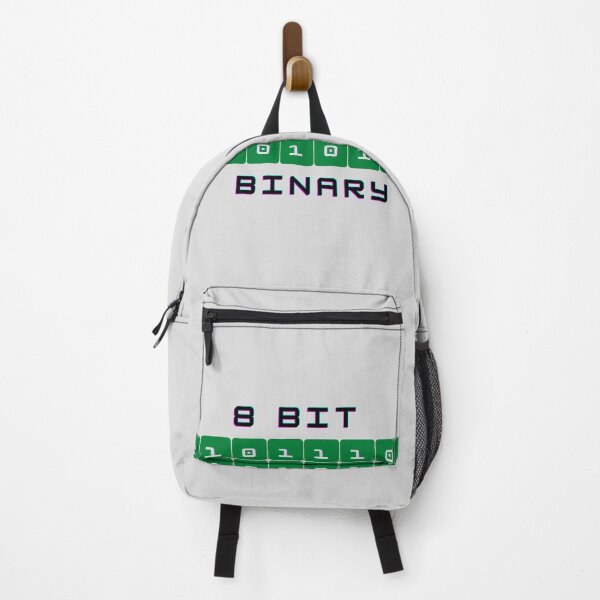 Item preview, 8 Bit Binary Black-font designed and sold by Hilldesigner.