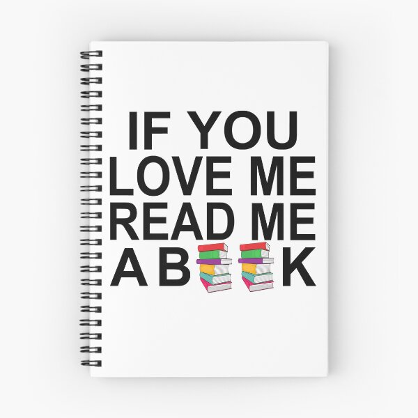 Item preview, if you love me read me a book  designed and sold by HINDAM4U.