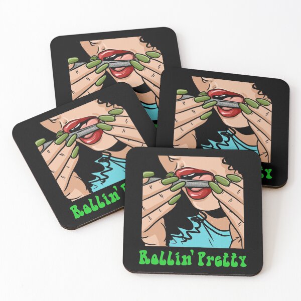 Item preview, Rollin' Pretty (Beautiful Woman Licking Joint designed and sold by Nikkidesaeger.