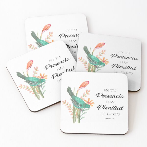 Item preview, En tu presencia hay plenitud de gozo Salmo 16 Spanish bible verse designed and sold by latiendadearyam.
