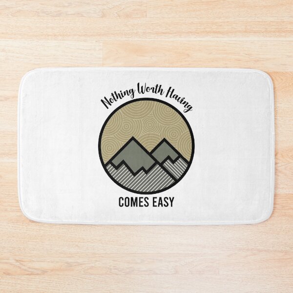 Item preview, Nothing worth having comes easy- for geocaching  designed and sold by anins-azuree.