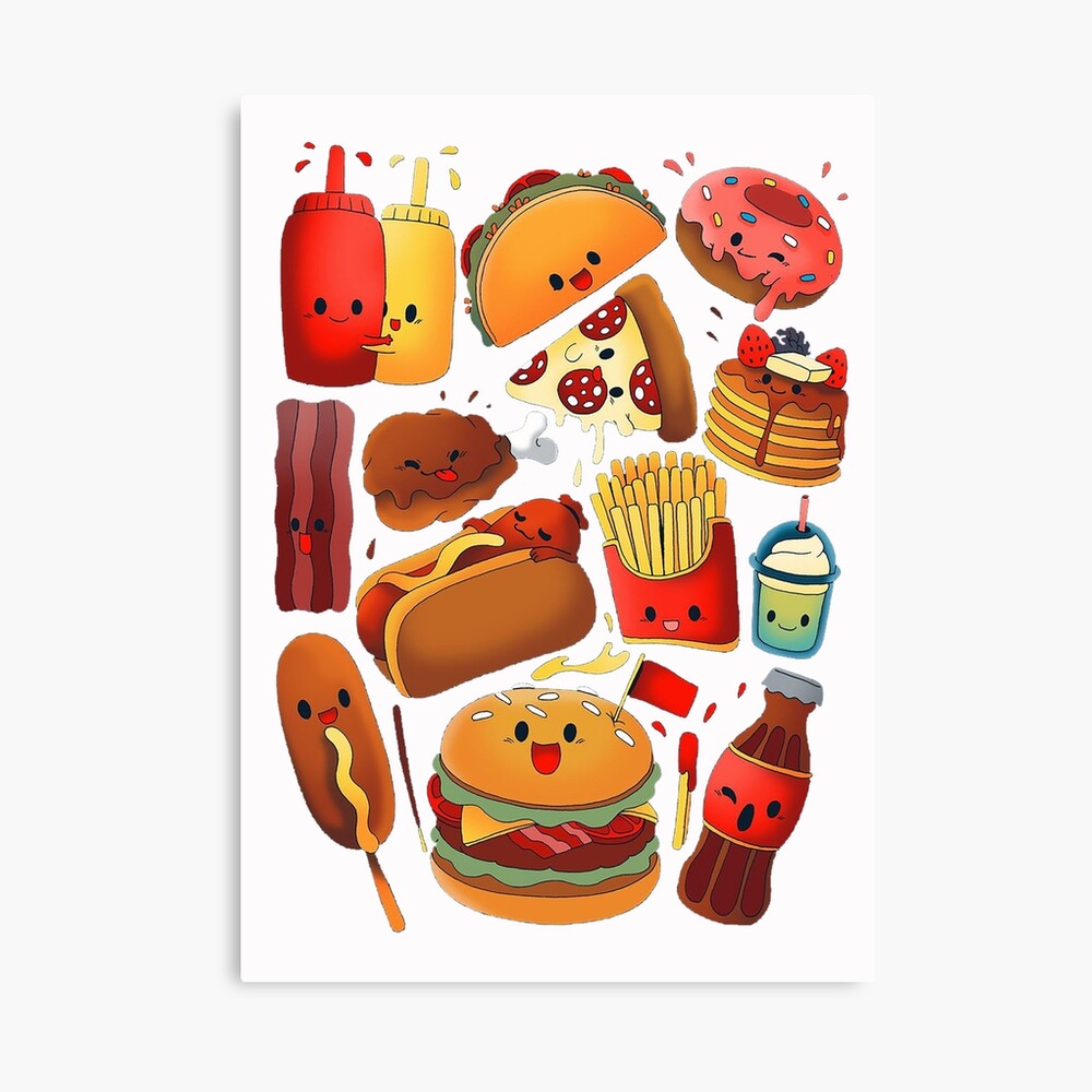 Junk Food, Drawing, Doodle, Hamburger, Cartoon, Coloring Book, Fast Food,  Dessert, Drawing, Doodle, Hamburger png | PNGWing