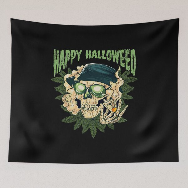 Item preview, Halloween Happy Halloweed Marijuana Weed Marijuana designed and sold by Nikkidesaeger.