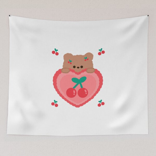 Item preview, Little Cherry Bear designed and sold by twinklestrokes.