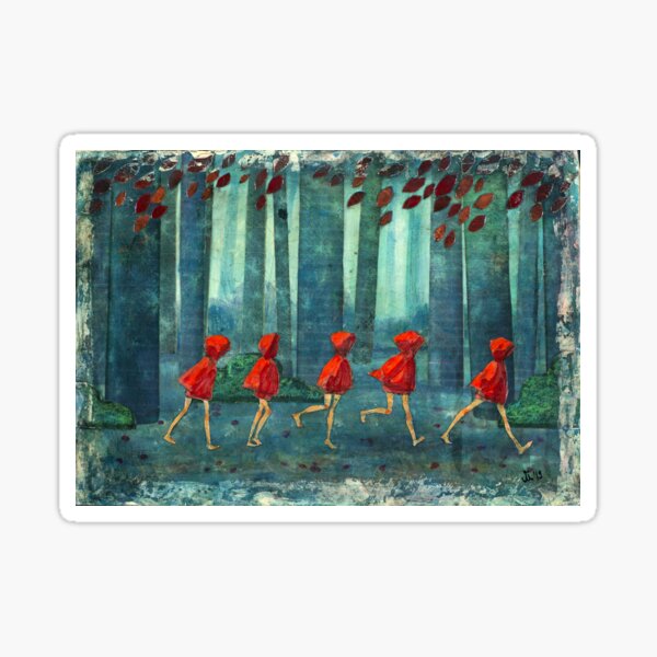 5 lil reds 1 Sticker