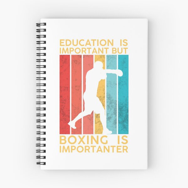 Item preview, Education Is Important But Boxing Is Importanter White designed and sold by DeeXdesigns.