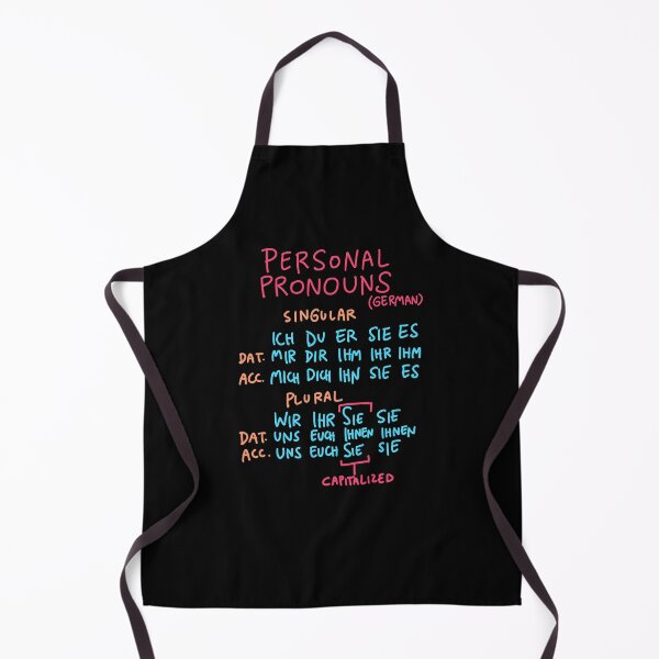 Item preview, German Grammar (Pronouns) designed and sold by isstgeschichte.