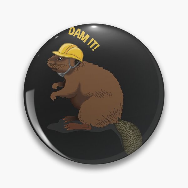 Item preview, Dam It Funny Beaver designed and sold by artado.
